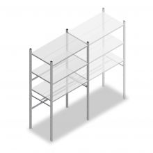 Confectiestelling Medium Duty 2000x1000x600 mm (hxbxd) beginsectie