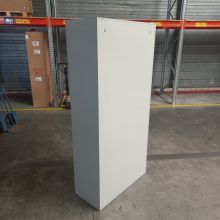 Draaideurkast BT afsluitbaar 1950x920x420 mm (hxbxd) grijs schade