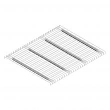 Draadroosterlegbord 1340x1100 mm (bxd) 750 kg UDL verzinkt 