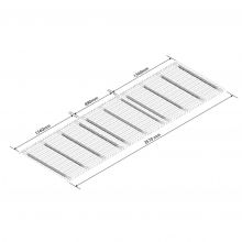 Draadroosterlegborden niveau voor 3600mm palletstelling