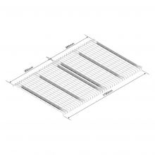 Draadroosterlegborden niveau voor 1850mm palletstelling