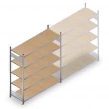 Grootvakstelling HD 2000x2250x600 mm (hxbxd) 5 niveaus beginsectie