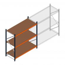 Grootvakstelling Kimer 1750x1500x800 mm (hxbxd) 3 niveaus beginsectie