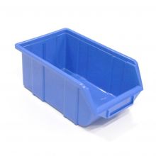 Begra kunststof stapelbak type 2 355x220x150 mm (lxbxh) blauw