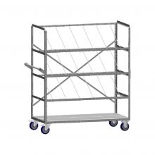 Lichte bakkenwagen Begra B60128 280 kg met 4 etages 1280x600 (lxb)
