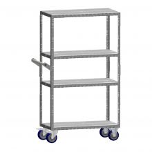 Lichte etagewagen Begra E4083 830x400x1500 mm (lxbxh) 400 kg met 4 etages