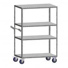 Lichte etagewagen Begra E6098 980x600x1500 mm (lxbxh) 400 kg met 4 etages