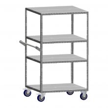 Lichte etagewagen Begra E8083 830x800x1500 mm (lxbxh) 400 kg met 4 etages