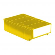 Magazijnbak, magazijnstellingbak RK 300x186x83 mm (lxbxh) geel