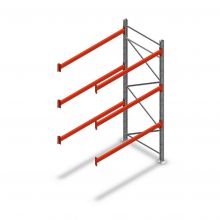 Palletstelling AR T2 3000x1850x1100mm (hxbxd) 3 niveaus 2530kg/niv aanbouwsectie