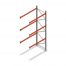 Palletstelling AR T2 4000x1850x1100mm (hxbxd) 3 niveaus 2530kg/niv aanbouwsectie