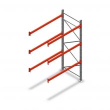Palletstelling AR T2 3500x1850x1100mm (hxbxd) 3 niveaus 2530kg/niv aanbouwsectie