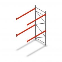 Palletstelling AR T2 3500x1850x1100mm (hxbxd) 2 niveaus 2530kg/niv aanbouwsectie