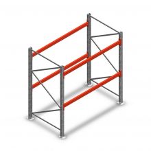 Palletstelling AR T2 2500x1850x1100mm (hxbxd) 2 niveaus 2530kg/niv beginsectie