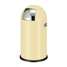Pushboy afvalbak Wesco 50 liter mandel
