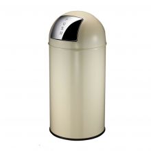Pushcan afvalbakken EKO 40 liter creme