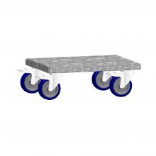 Rolplateau licht Begra R4053 120 kg 530x400 mm (lxb)