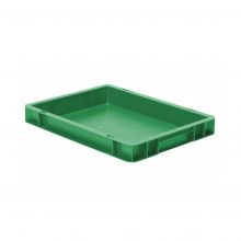 Stapelbare transportkrat TK0 400x300x50 mm (lxbxh) groen