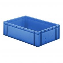 Stapelbare transportkrat TK0 600x400x175 mm (lxbxh) blauw