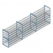 Voordeelrij gebruikte Hovuma grootvakstelling 2300x7400x1000 6 niveaus