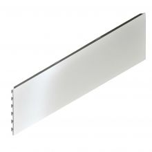Winkelstelling achterwand 1000x300 mm (bxh) gesloten RAL9001