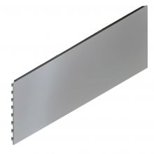 Winkelstelling achterwand 1000x400 (bxh) mm gesloten RAL9006