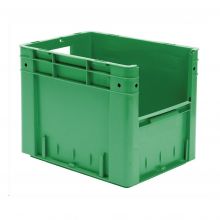 Zware stapelbare transportkrat VTK4 400x300x320 mm (lxbxh) groen