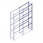 Gebruikte Stow palletstelling 6000x2700x1100mm (hxbxd) 4 niveaus aanbouwsectie