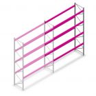 Gebruikte Rosss palletstelling 4800x3300x1100 4 niveaus aanbouwsectie