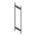 Legbordstelling Heavy Duty frame 2000x500 mm verzinkt