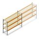 Gebruikte Dexion Speedlock palletstelling 3050x3490x1065 mm (hxbxd) 3 niveaus beginsectie