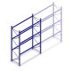 Gebruikte Stow palletstelling 5500x2700x1100mm (hxbxd) 3 niveaus beginsectie