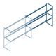 Gebruikte Hovuma palletstelling 2700x3430x1070 2 niveaus aanbouwsectie