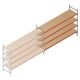 Gebruikte AR grootvakstelling 2250x3200x800 mm (hxbxd) 4 niveaus aanbouwsectie