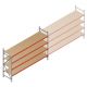 Gebruikte AR grootvakstelling 2250x3200x800 mm (hxbxd) 4 niveaus beginsectie