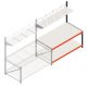 Inpaktafel dubbellaags met opbouw 2000x1850x1000 mm (lxdxh) aanbouwsectie