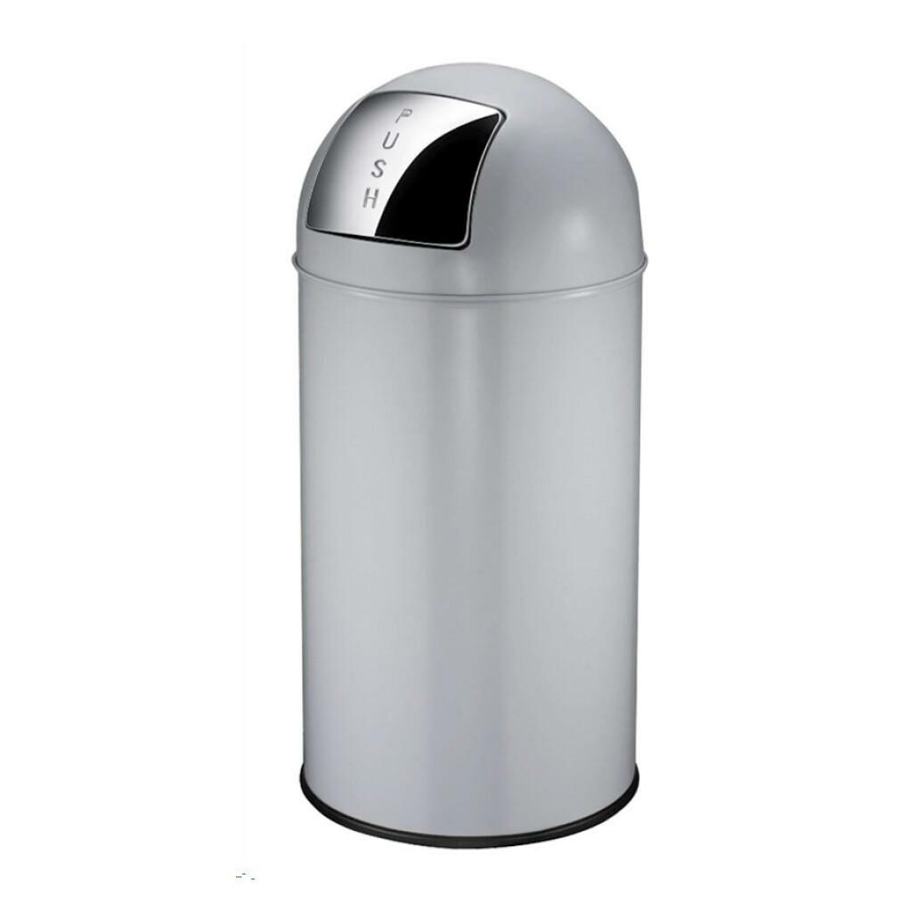 Tegen de wil audit Cornwall Pushcan afvalbakken EKO 40 liter grijs | Bestel eenvoudig bij Begra