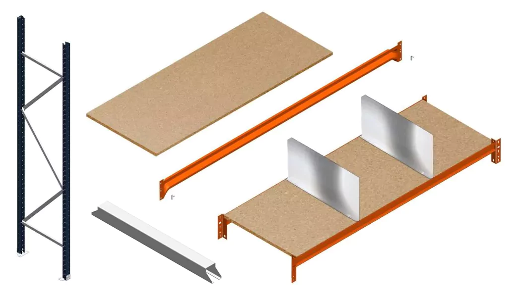 Grootvakstelling Kimer onderdelen en accessoires