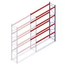 Gebruikte Armes palletstelling 4950x2700x1100 mm (hxbxd) 4 niveaus aanbouwsectie