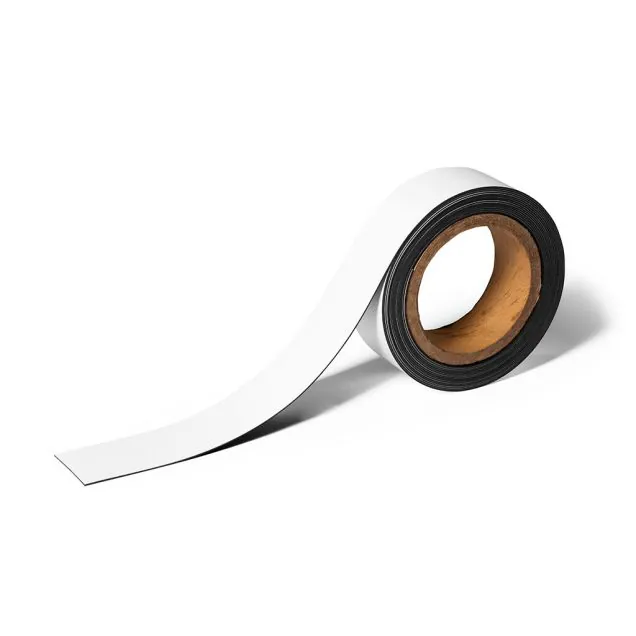 Durable magneetband beschrijfbaar 40x1mm 5meter wit