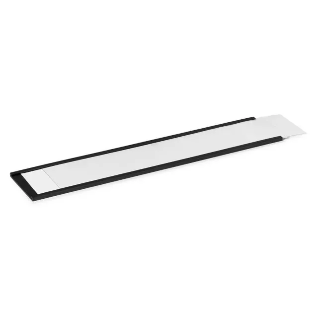 Durable Etikethouder magnetisch  c-profiel 200x40mm zwart
