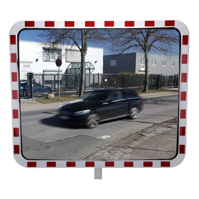 Verkeersspiegels Acryl 1000x1200mm met RA2 reflectoren