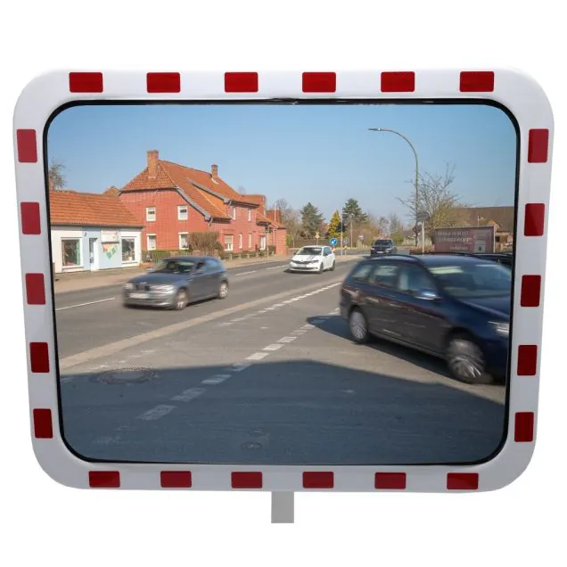 Verkeersspiegels Acryl 800x1000mm met RA2 reflectoren