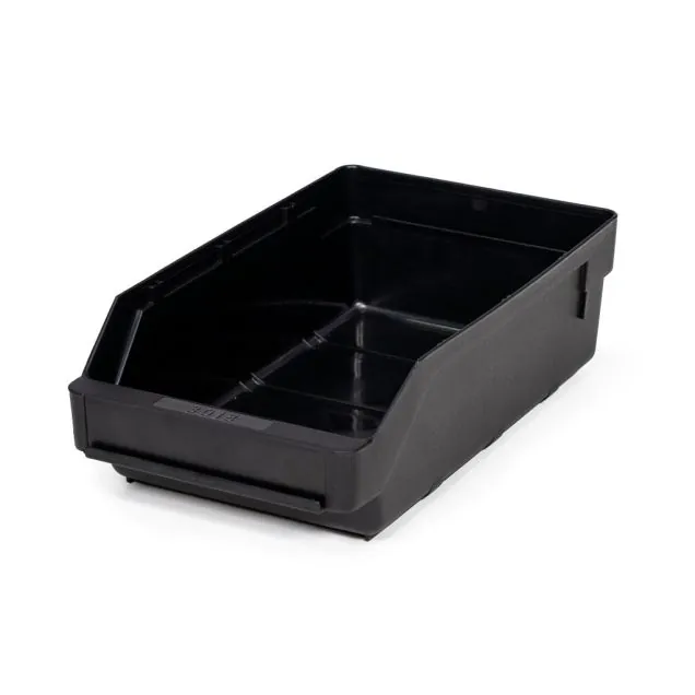 Magazijnbak 3018 Zwart (ESD) 300x180x95mm (lxbxh)