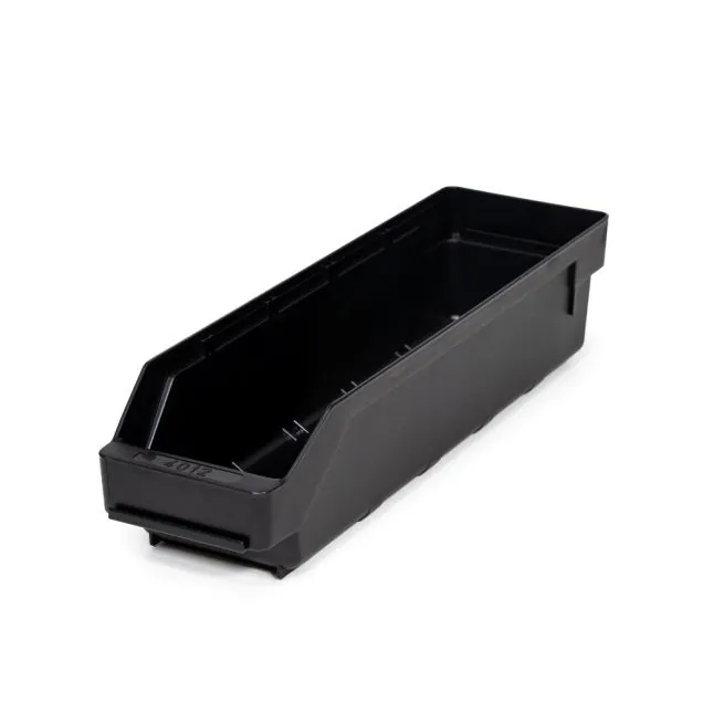 Magazijnbak 4012 Zwart (ESD) 400x120x95mm (lxbxh)