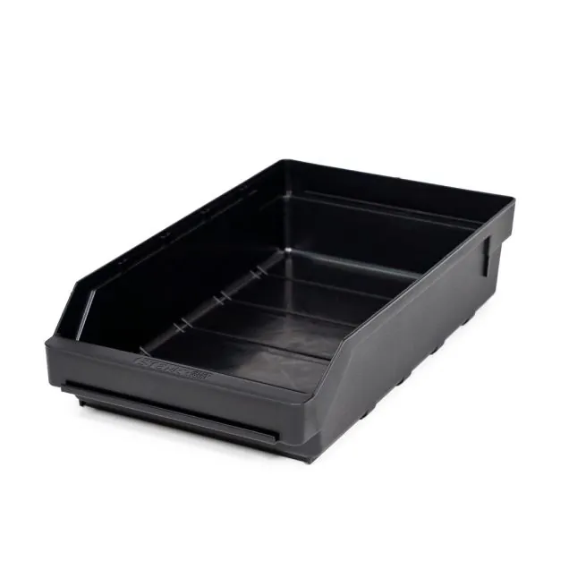 Magazijnbak 4024 Zwart (ESD) 400x240x95mm (lxbxh)