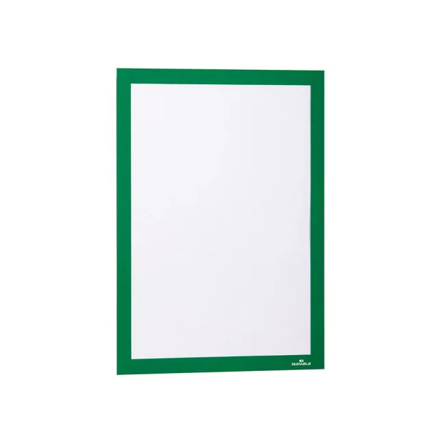 Durable Informatiekader DURAFRAME zelfklevend A4 groen