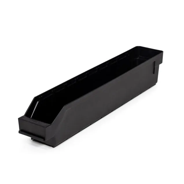 Magazijnbak 5009 Zwart (ESD) 500x90x95mm (lxbxh)