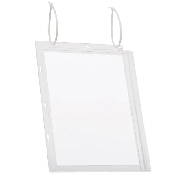 Durable documenthoes kabelbinders  waterbestendig A4 transparant