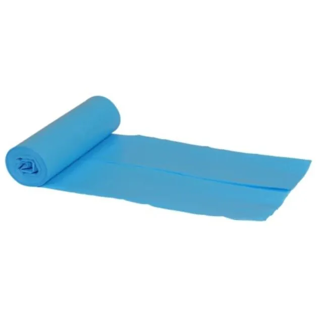 Afvalzakken 120L 760x1030x0.32mm Blauw - rol van 10 zakken